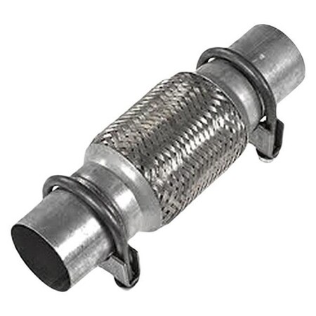 Ap Exhaust Products AP Exhaust Products APE8835IB Flex Coupling with Inner Braid & Nipple Extension - 1.75 in. & 8 in. APE8835IB